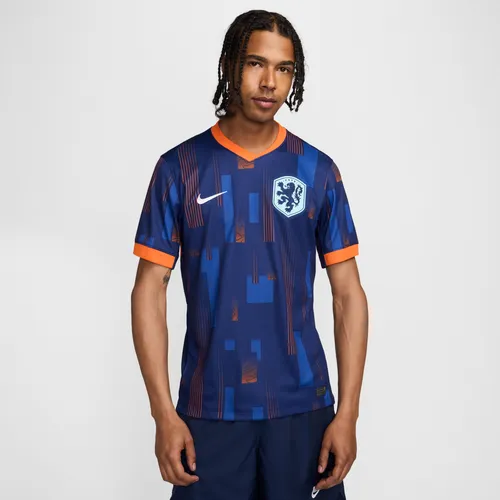 Nederland (herenelftal) 2024/25 Stadium Uit Nike Dri-FIT replica voetbalshirt voor heren - Blauw