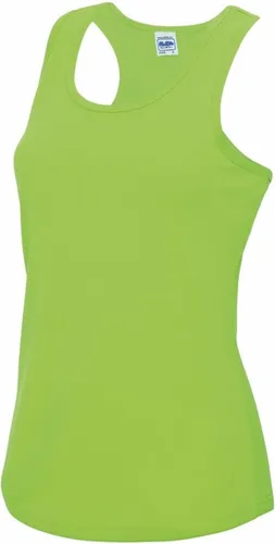 Neon groen sport singlet voor dames XL (42)