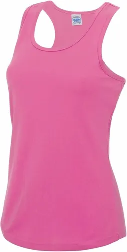 Neon roze sport singlet voor dames XL (42)