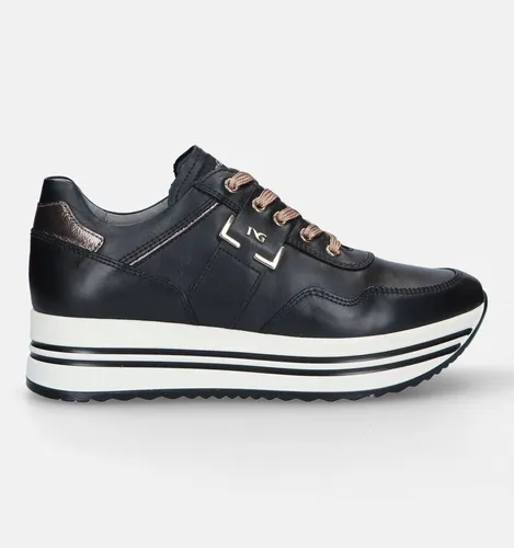 NeroGiardini Zwarte Platform Sneakers