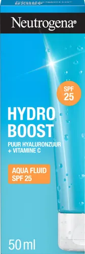 Neutrogena® Hydro Boost Aqua Fluid SPF 25 - ultralichte hydratatie en bescherming tegen zonneschade - 1 x 50 ml