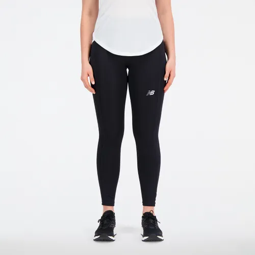 New Balance Accelerate Pacer Tight Dames Sportlegging - BLACK