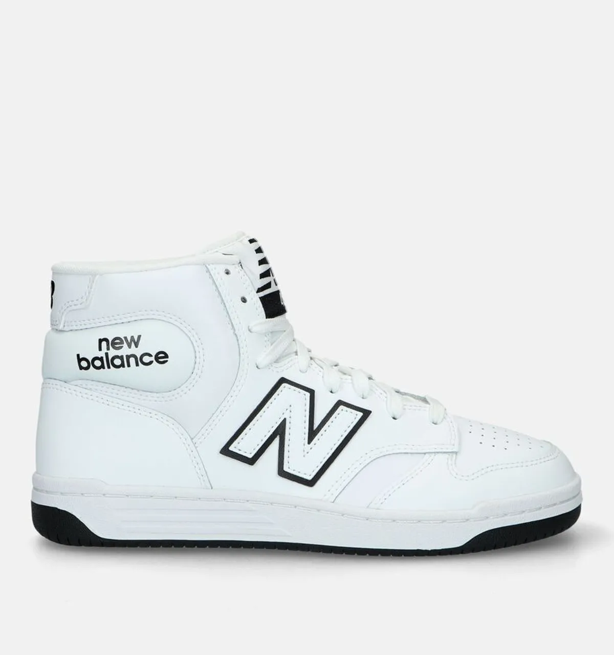 New Balance BB 480 Witte Hoge sneakers