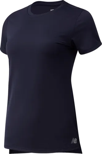 New Balance Core Run Short Sleeve Dames Sportshirt - ECLIPSE