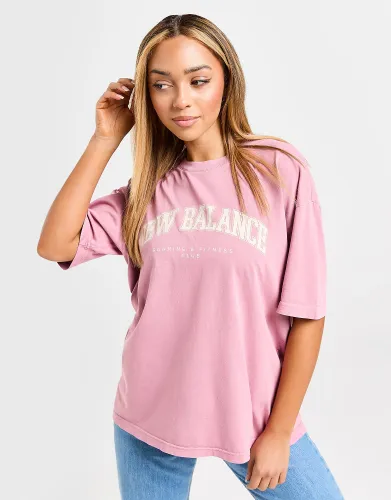 New Balance Large Logo T-Shirt, Pink