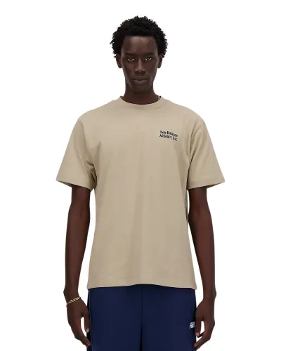 New Balance Relaxed Tee Beige T-shirts-polos