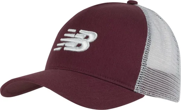 New Balance Sport Essentials Nb Burgundy Trucker Hat