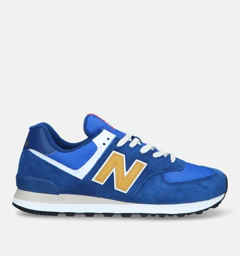 New Balance U 574 Blauwe Sneakers