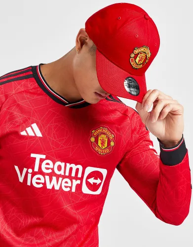 New Era 9FORTY Manchester United Adjustable Cap, Red