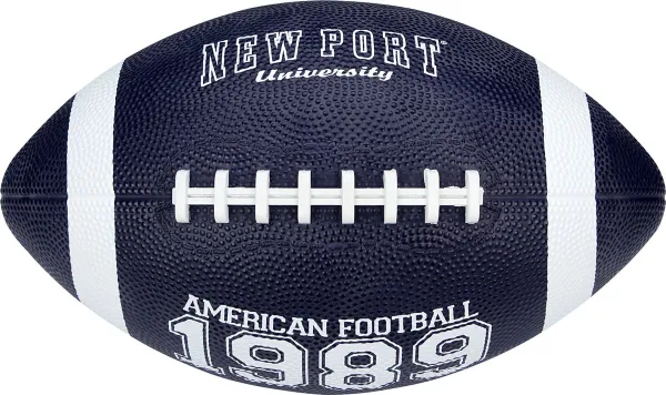 New Port American Football - Large - Marine/Wit