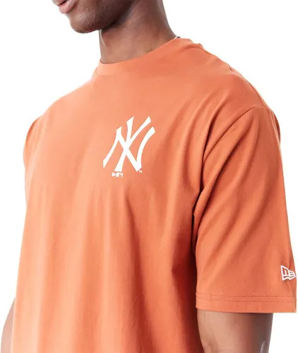 New York Yankees MLB World Series Brown Oversized T-Shirt