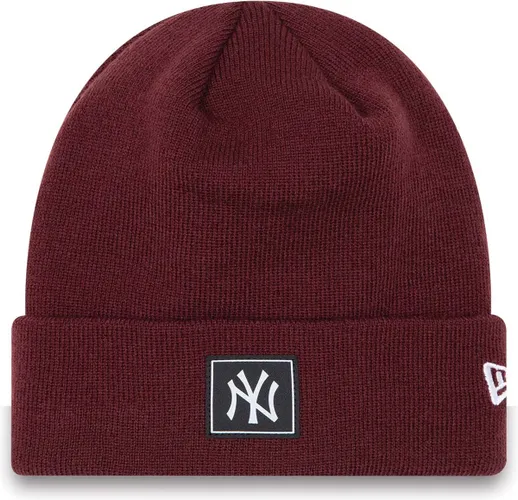 New York Yankees Team Cuff Dark Purple Beanie Hat