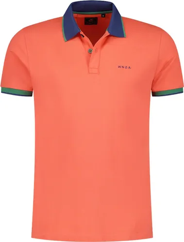New Zealand Auckland - Polo Kinloch Oranje - Regular-fit - Heren Poloshirt