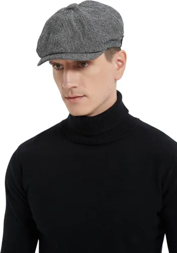 Nezr® Flat Caps Heren geschikt voor de liefhebbers van Peaky Blinders Serie - Petten voor Heren - Herenmode - One