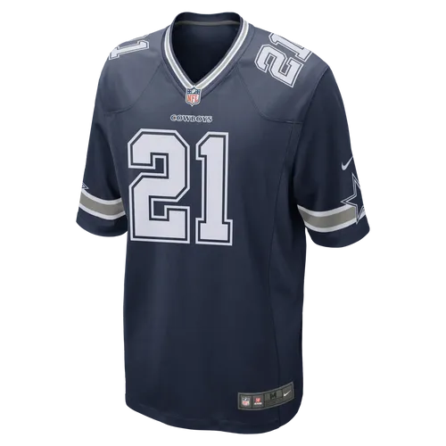 NFL Dallas Cowboys (Ezekiel Elliott) American-football-wedstrijdjersey voor heren - Blauw