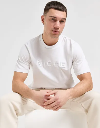 Nicce Mercury T-Shirt Heren, White