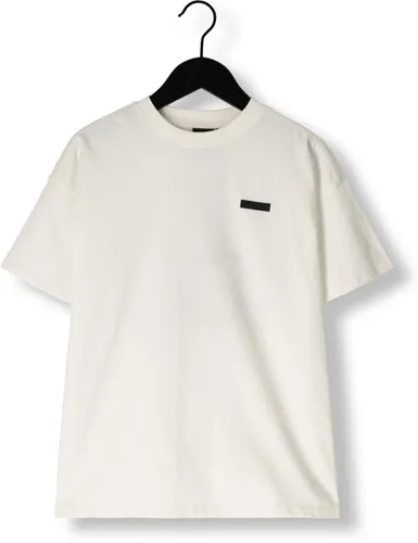 NIK & NIK Jongens Polo's & T-shirts Palm T-shirt - Ecru