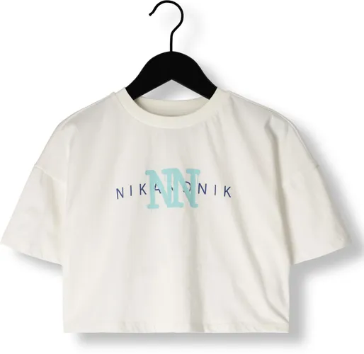 NIK & NIK Meisjes Tops & T-shirts Spray T-shirt - Wit