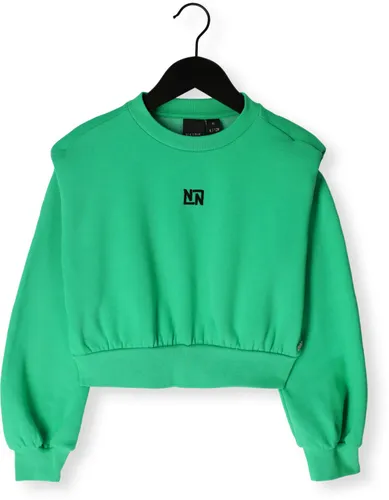 NIK & NIK Meisjes Truien & Vesten Padded Shoulder Sweater - Groen