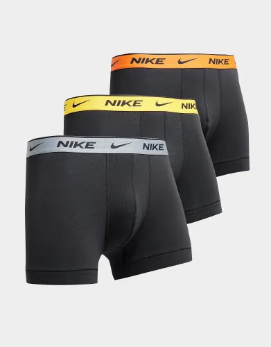 Nike 3 Pack Boxershorts Heren, Black
