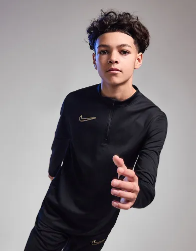Nike Academy 1/4 Zip Top Junior, Black