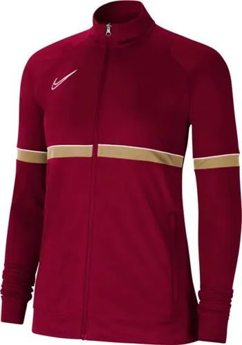Nike Academy 21 Trainingsvest Dames - Bordeaux / Goud |