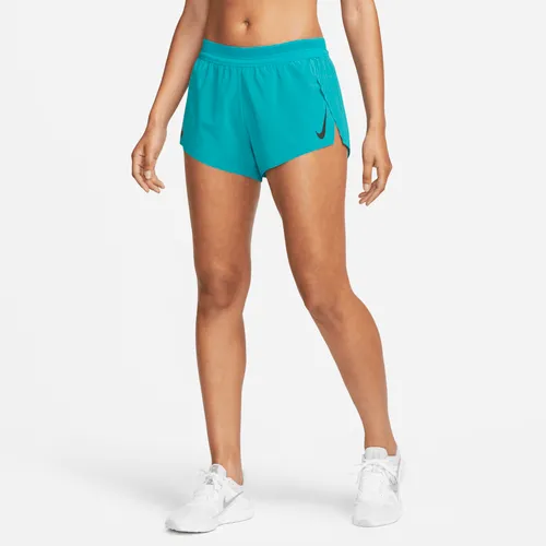 Nike AeroSwift Hardloopshorts voor dames - Blauw