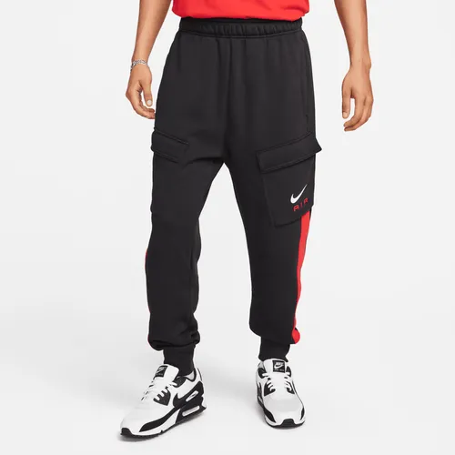 Nike Air cargobroek van fleece voor heren - Zwart