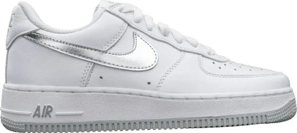 Nike Air Force 1 '07 Low Color of the Month White Metallic Silver - DZ6755-100