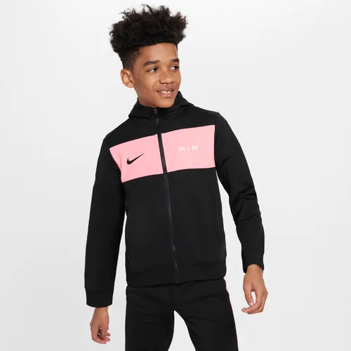 Nike Air Hoodie met rits voor jongens - Zwart