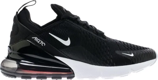 Nike Air Max 270 Heren Sneakers - Black/Anthracite-White-Solar Red