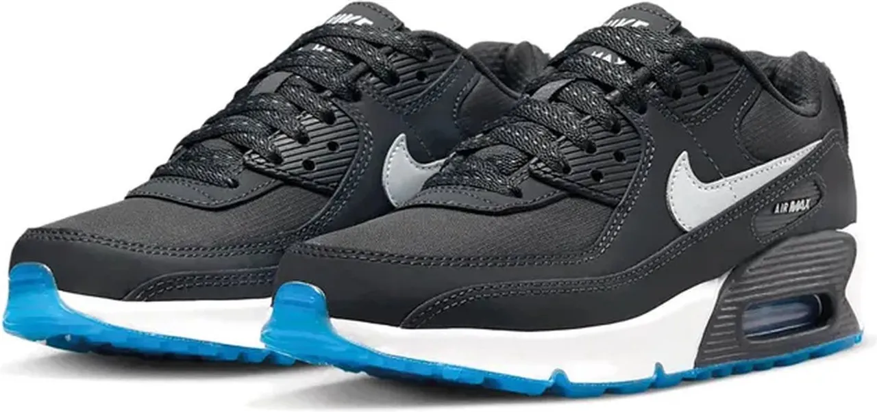 Nike Air Max 90 GS "Anthracite Industrial Blue"