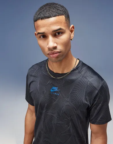 Nike Air Max Performance All Over Print T-Shirt, Black