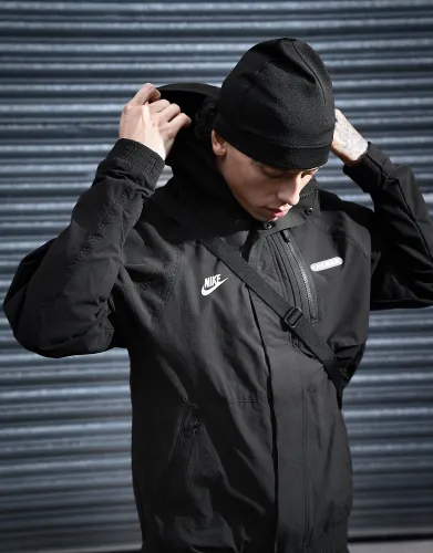 Nike Air Max Woven Jacket, Black/Black/White