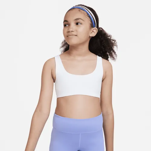 Nike Alate All U sport-bh voor meisjes - Wit
