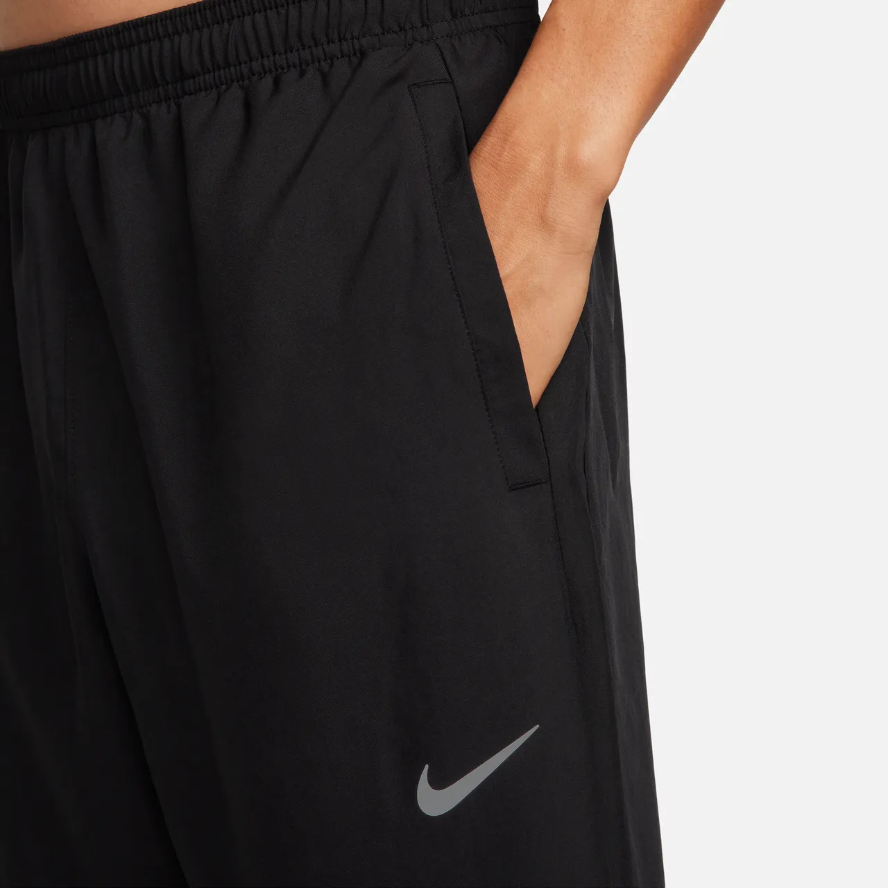 Nike Challenger Dri-FIT geweven hardloopbroek voor heren - Zwart