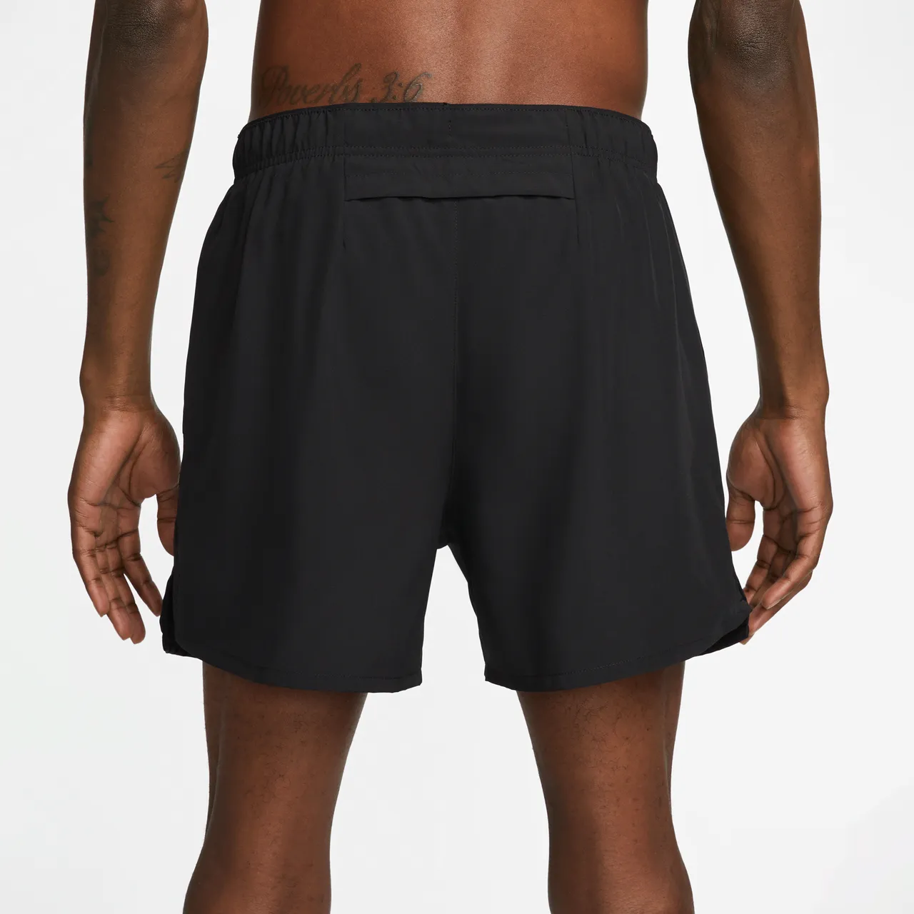 Nike Challenger Dri-FIT hardloopshorts met binnenbroek voor heren (13 cm) - Zwart