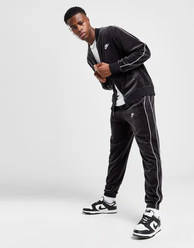 Nike Club Velour Track Pant, Black/White