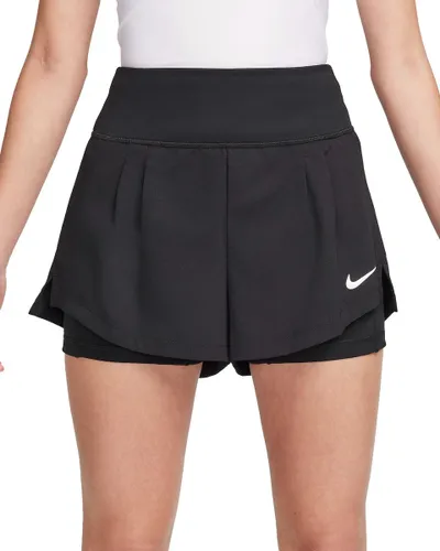 Nike Court Advantage Dri-Fit tennis short dames zwart