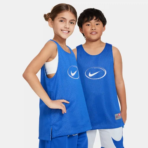 Nike Culture of Basketball omkeerbare jersey voor kids - Blauw