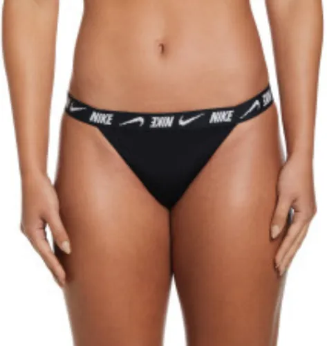 Nike Damen Bikini broek Logo Tape Black
