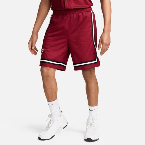 Nike DNA Crossover Dri-FIT basketbalshorts voor heren (21 cm) - Rood