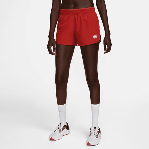 Nike Dri-FIT 10K Icon Clash Hardloopshorts voor dames - Rood
