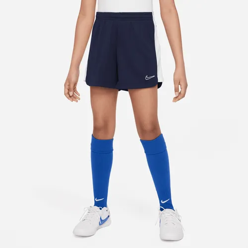 Nike Dri-FIT Academy 23 voetbalshorts voor meisjes - Blauw