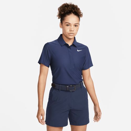 Nike Dri-FIT ADV Tour Golfpolo met korte mouwen voor dames - Blauw