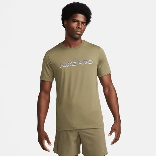 Nike Dri-FIT Fitness T-shirt voor heren - Groen
