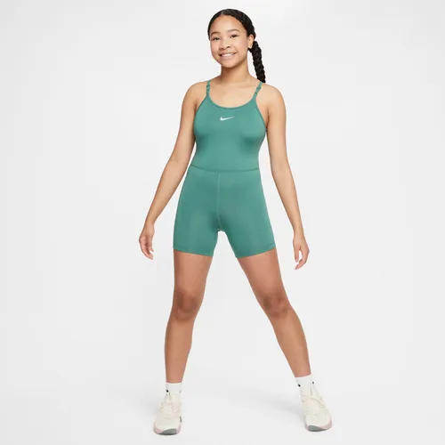 Nike Dri-FIT One unitard voor meisjes - Groen