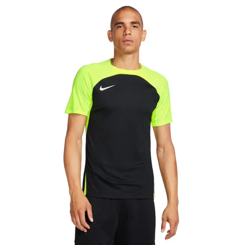 Nike Dri-FIT Strike III Voetbalshirt Zwart Geel Wit
