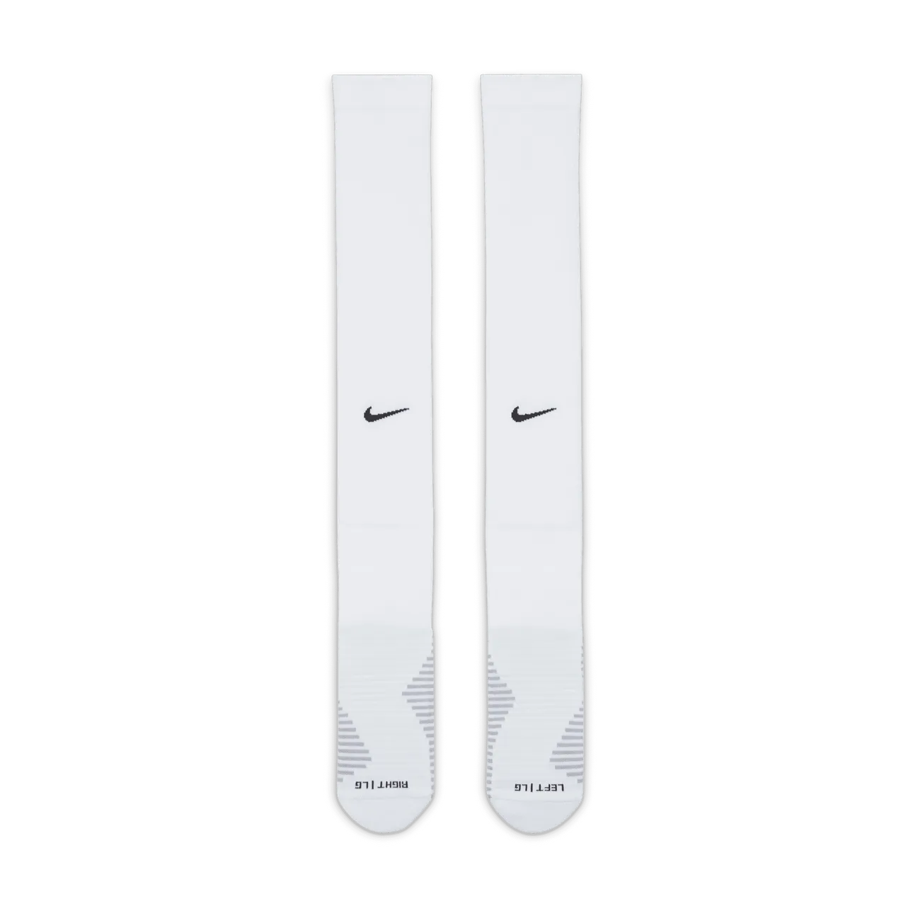 Nike Dri-FIT Strike Voetbalsokken tot over de knie - Wit