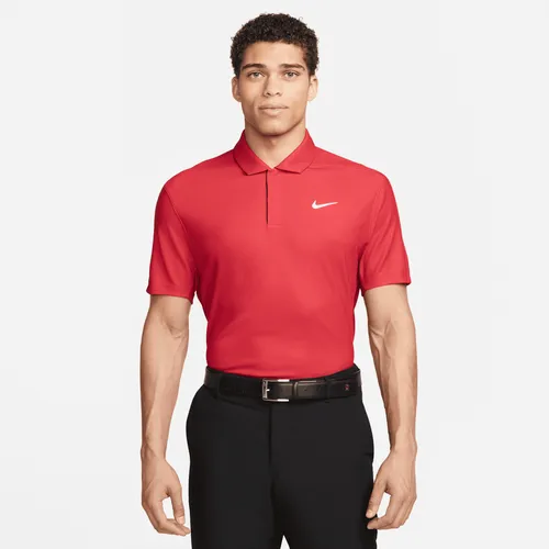 Nike Dri-FIT Tiger Woods Golfpolo voor heren - Rood